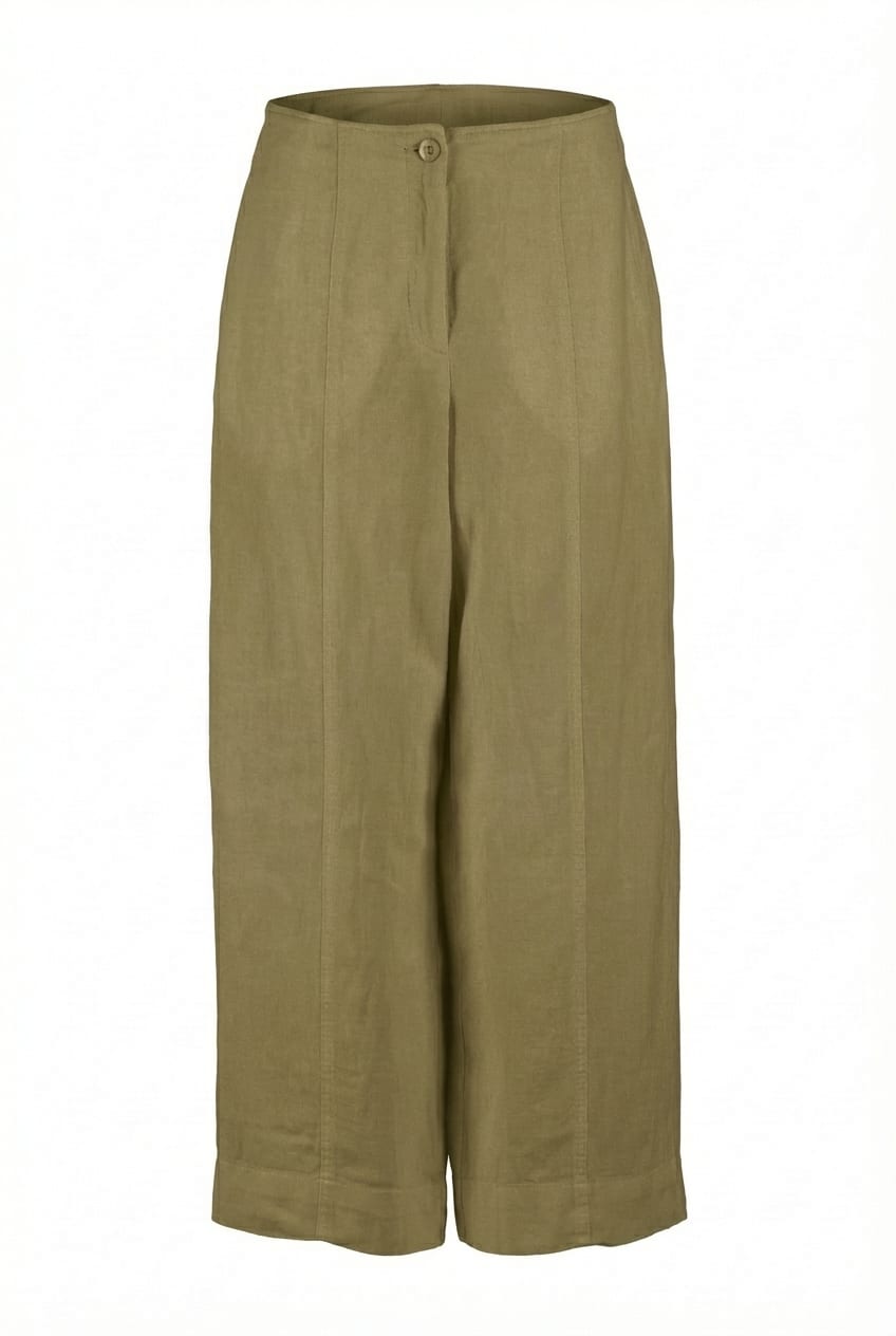 Trousers 617 - Heavy linen - 742CANE - 10260110507