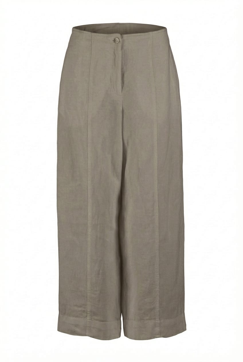 Trousers 617 - Heavy linen - 942LAUREL - 10260110507