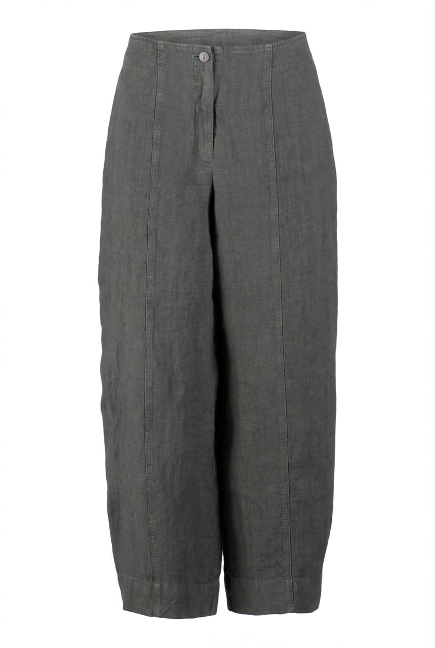 Trousers 617 - Heavy linen - 952CAVE - 10260110507