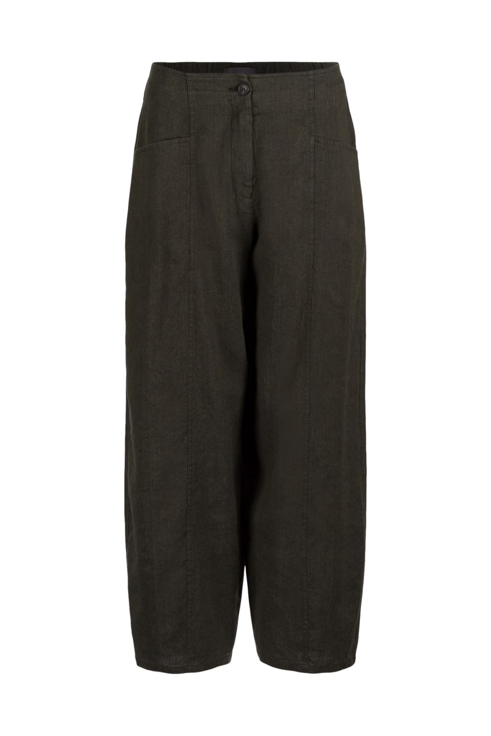 Broek 619 wash - Katoen-linnenmix delavé - 780PALMTREE - 10260110509