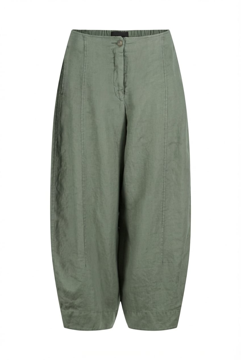 Trousers 620 - Pure linen - 622POOL - 10260110510