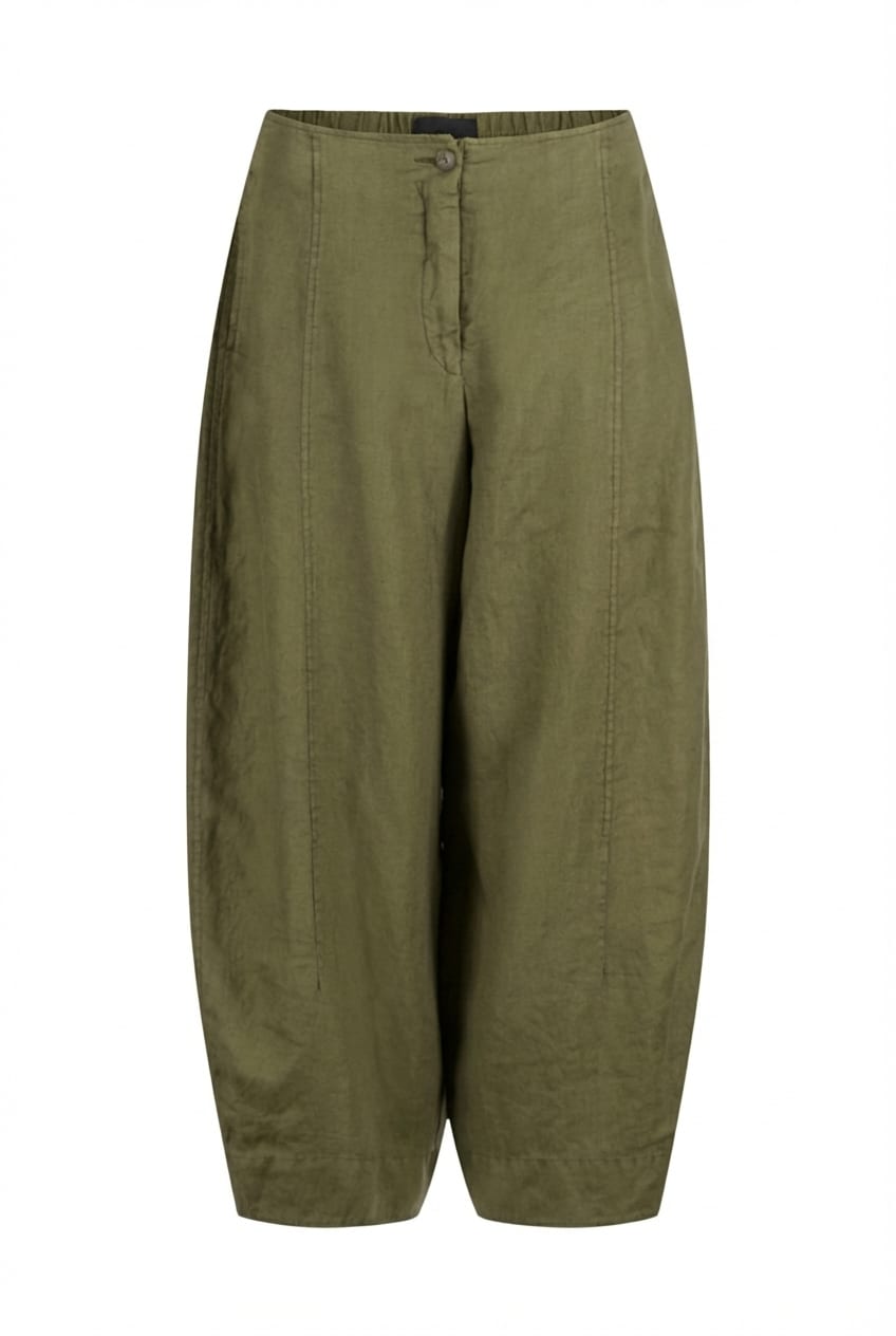 Trousers 620 - Pure linen - 732FERN - 10260110510