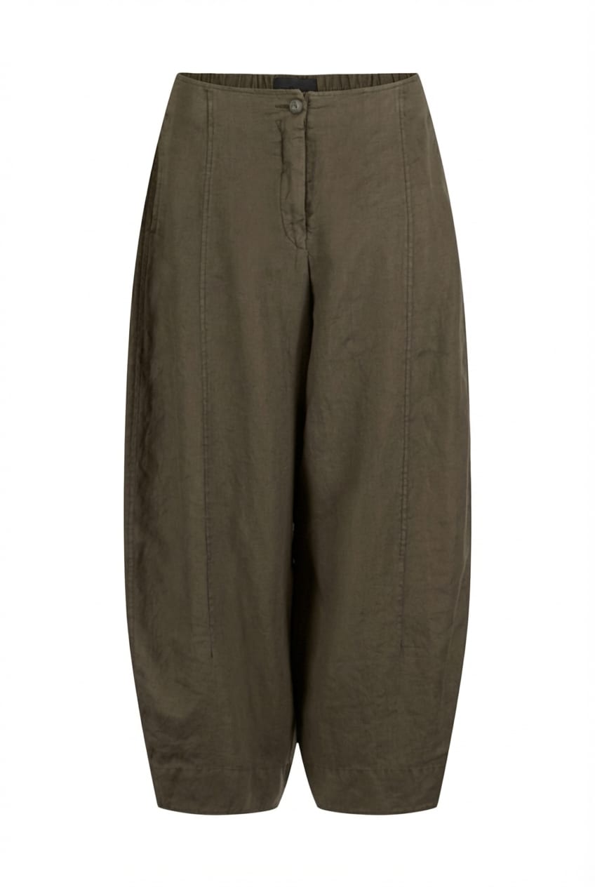 Trousers 620 - Pure linen - 780PALMTREE - 10260110510