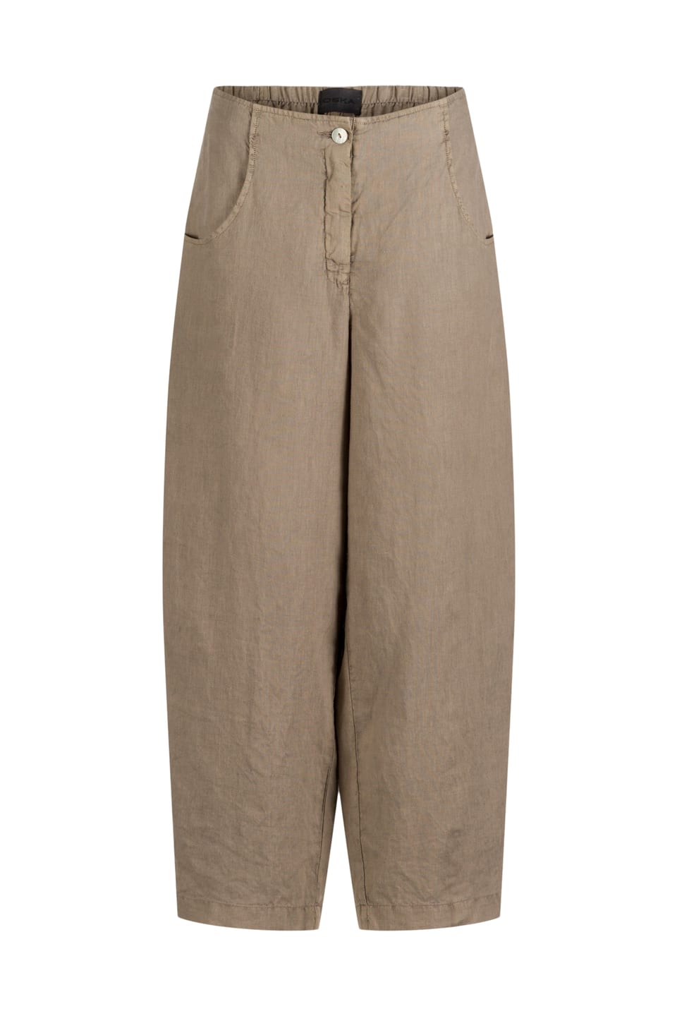 Trousers 621 - Pure linen - 122NETTLE - 10260110511