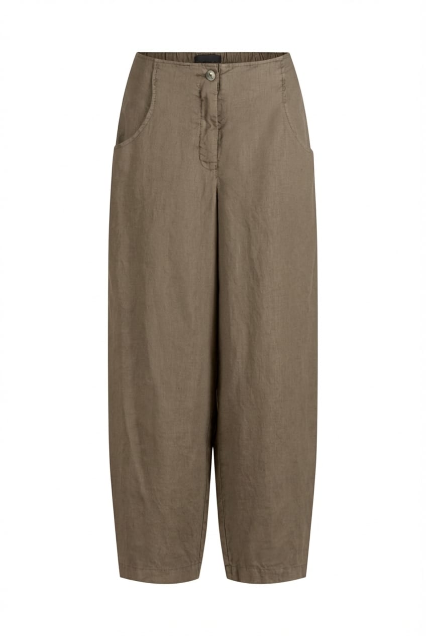 Trousers 621 - Pure linen - 842DUNE - 10260110511