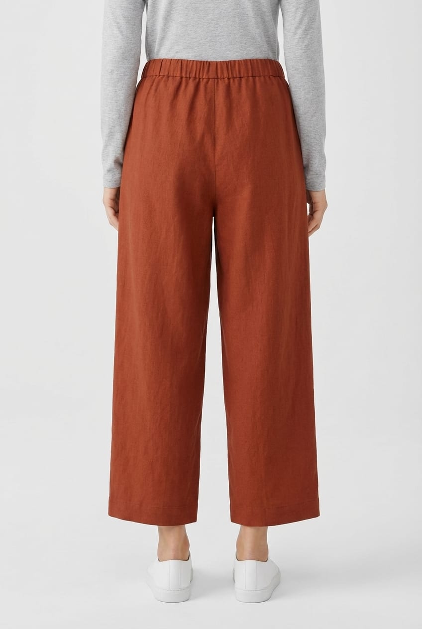 Trousers 622 - Linen fine stripes - 260PICANTE - 10260110512