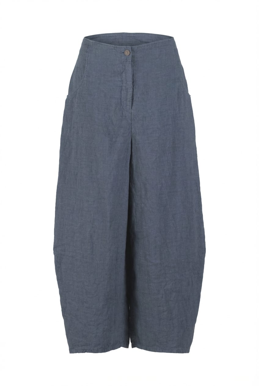 Trousers 622 - Linen fine stripes - 470DEW - 10260110512