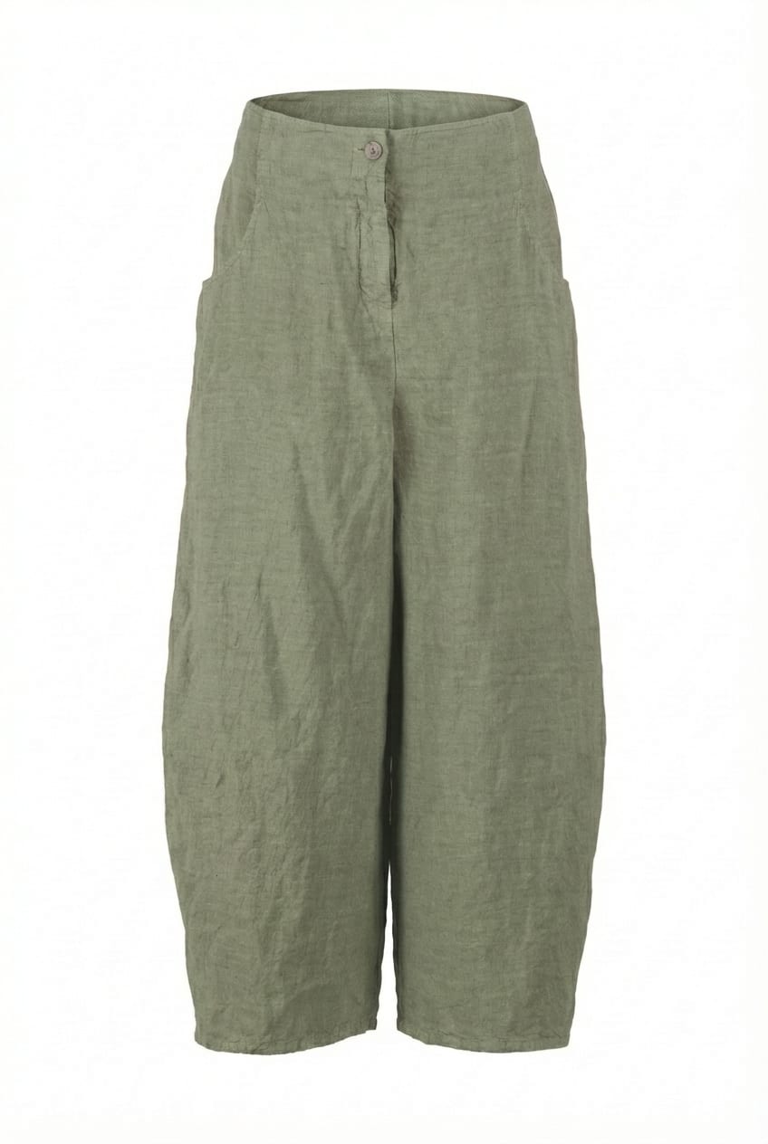 Trousers 622 - Linen fine stripes - 620POOL - 10260110512