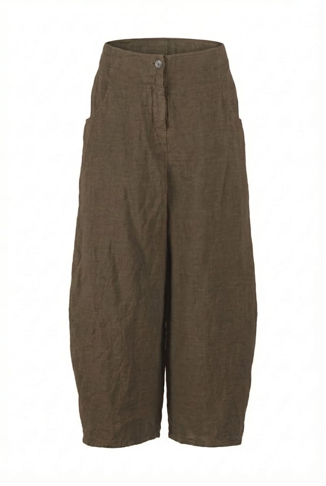 Trousers 622 - Linen fine stripes - 780PALMTREE - 10260110512