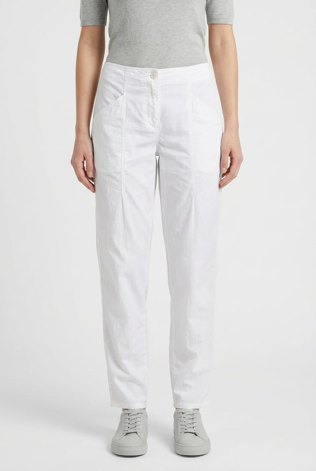 Trousers 624 - Cotton rips - 100WHITE - 10260110514