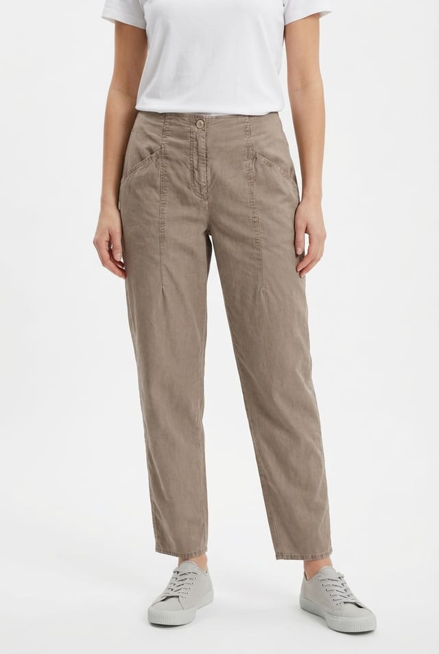 Trousers 624 - Cotton rips - 122NETTLE - 10260110514