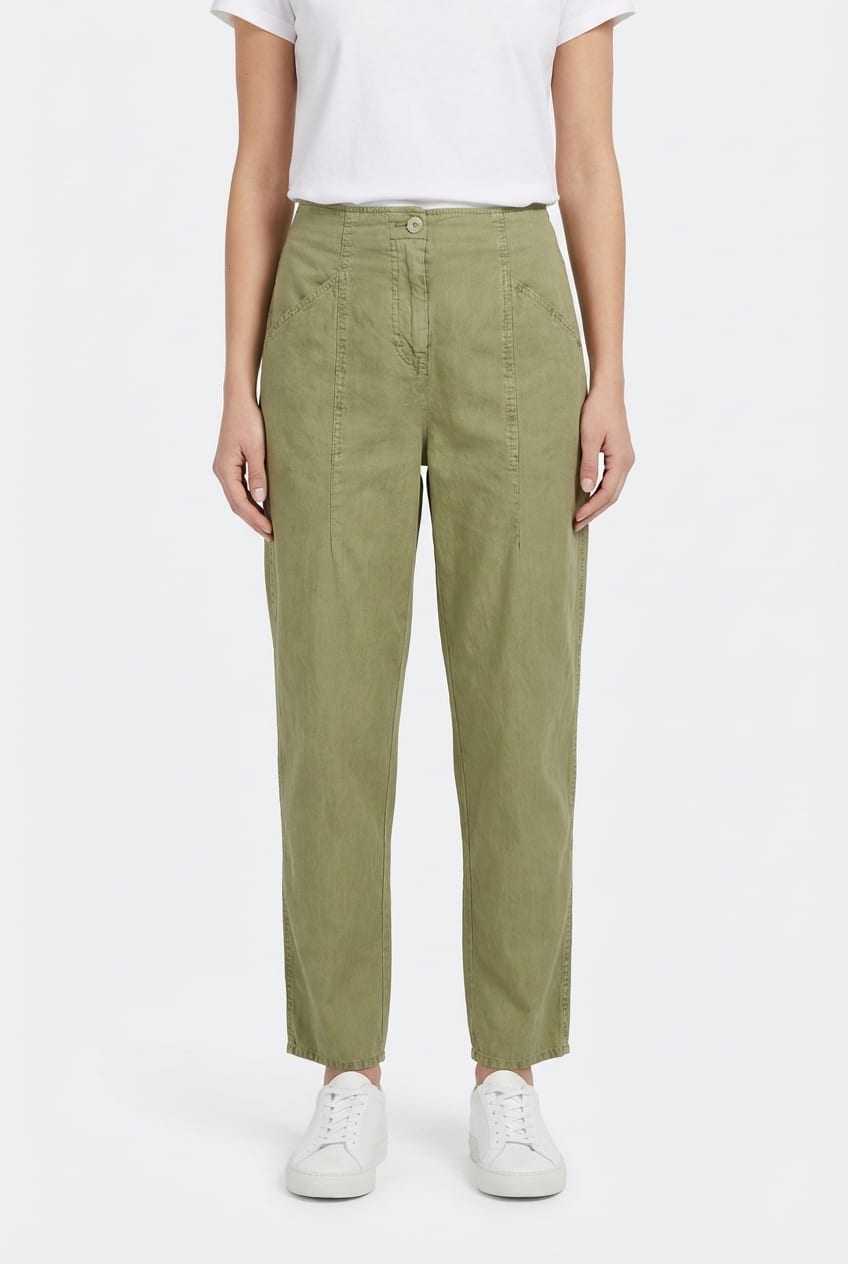 Trousers 624 - Cotton rips - 732FERN - 10260110514