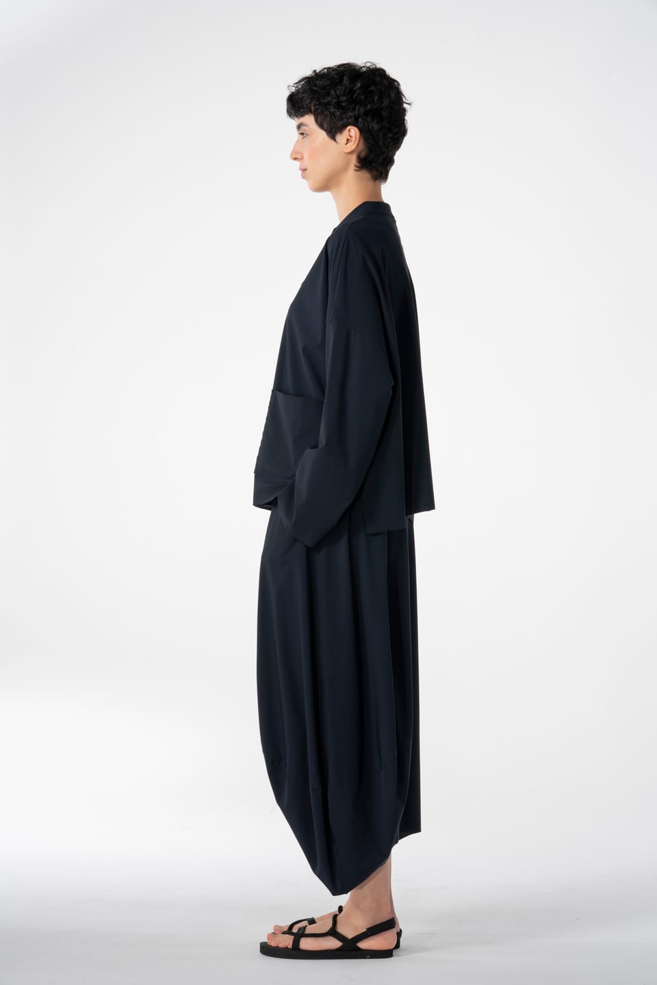 Trousers 628 - Techno stretch - 490NAVY - 10260110518