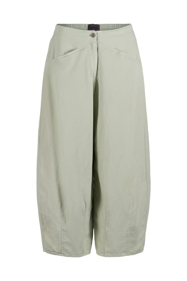 Trousers 630 - Lyocell linen cotton twill - 620POOL - 10260110520