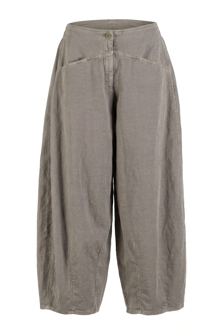 Trousers 630 - Lyocell linen cotton twill - 942LAUREL - 10260110520