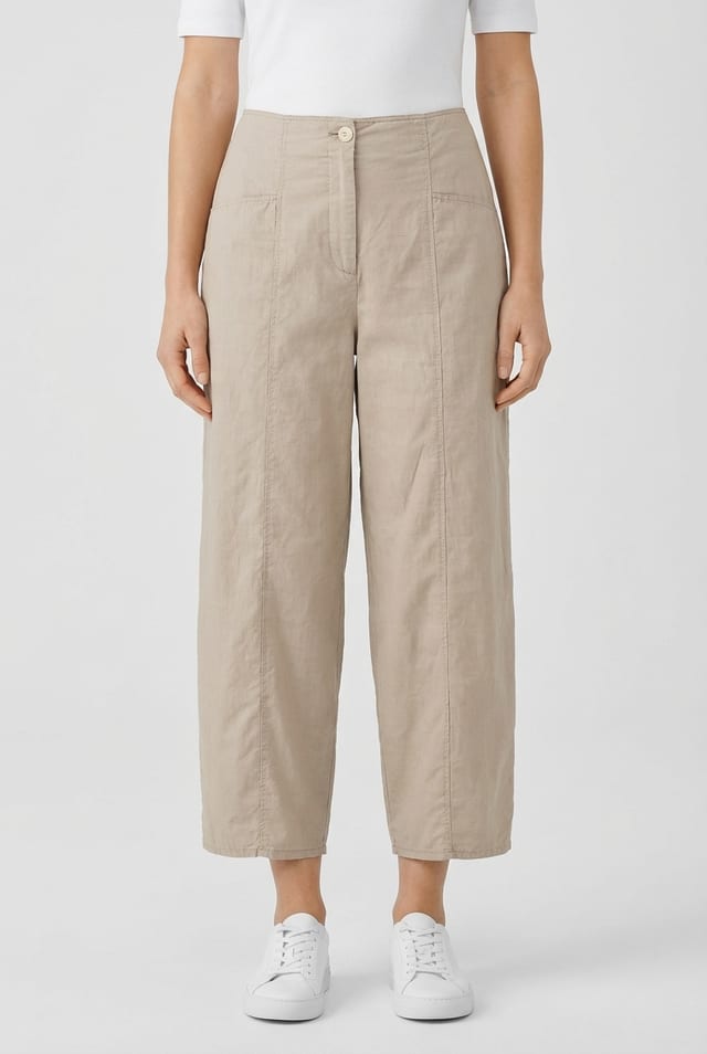 Trousers 619 - Pure cotton - 122NETTLE - 10260110522