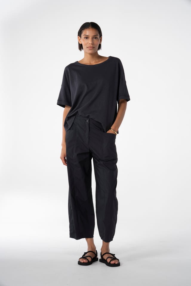 Trousers 619 - Pure cotton - 490NAVY - 10260110522