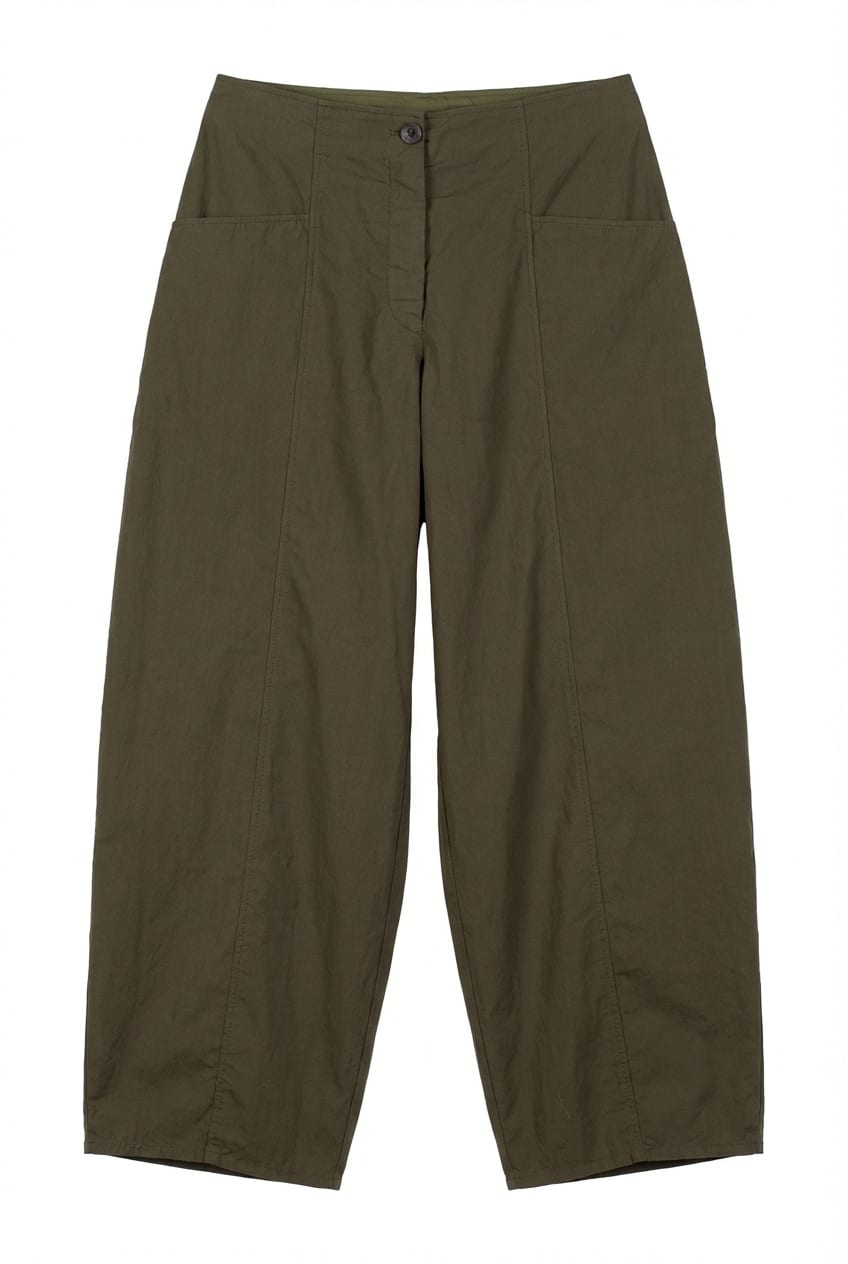 Broek 619 - Poplin katoen - 780PALMTREE - 10260110522