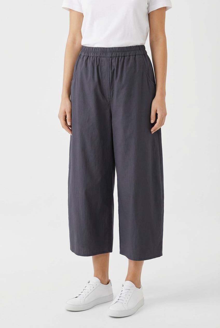 Trousers 632 - Pure cotton - 490NAVY - 10260110523