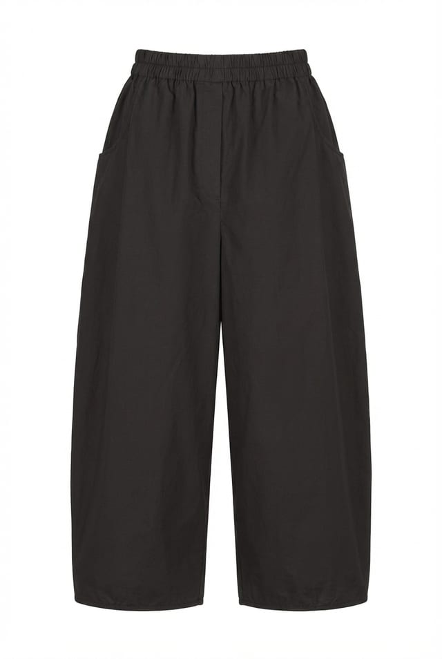 Trousers 632 - Pure cotton - 990BLACK - 10260110523