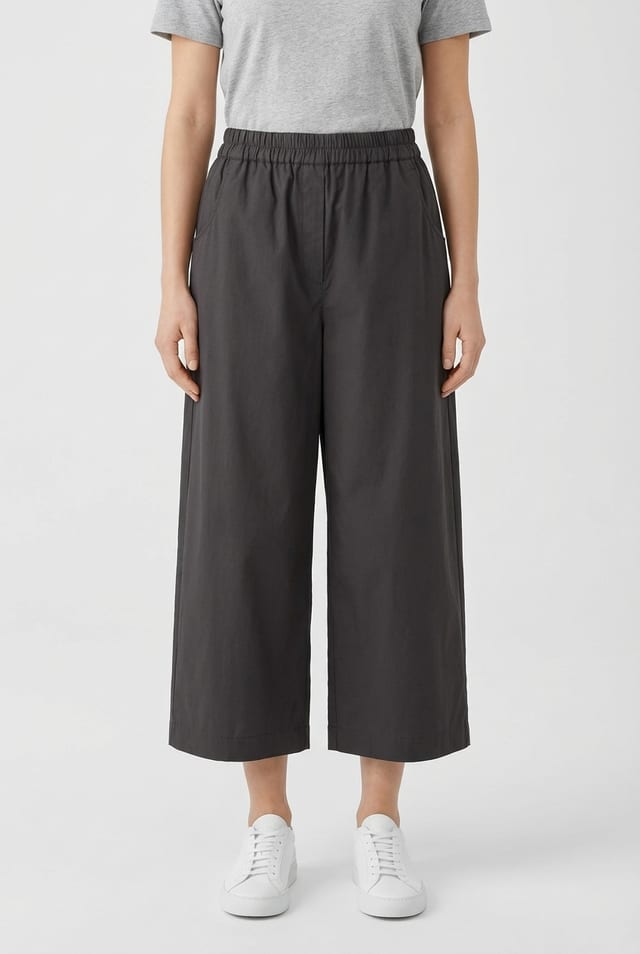 Trousers 632 - Pure cotton - 990BLACK - 10260110523