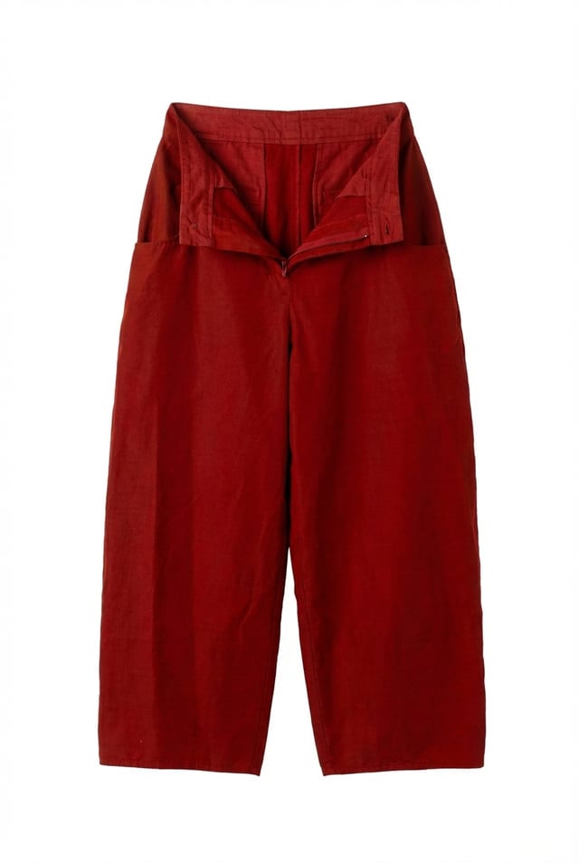 Trousers 634 - Cotton cupro rips - 262PICANTE - 10260110525
