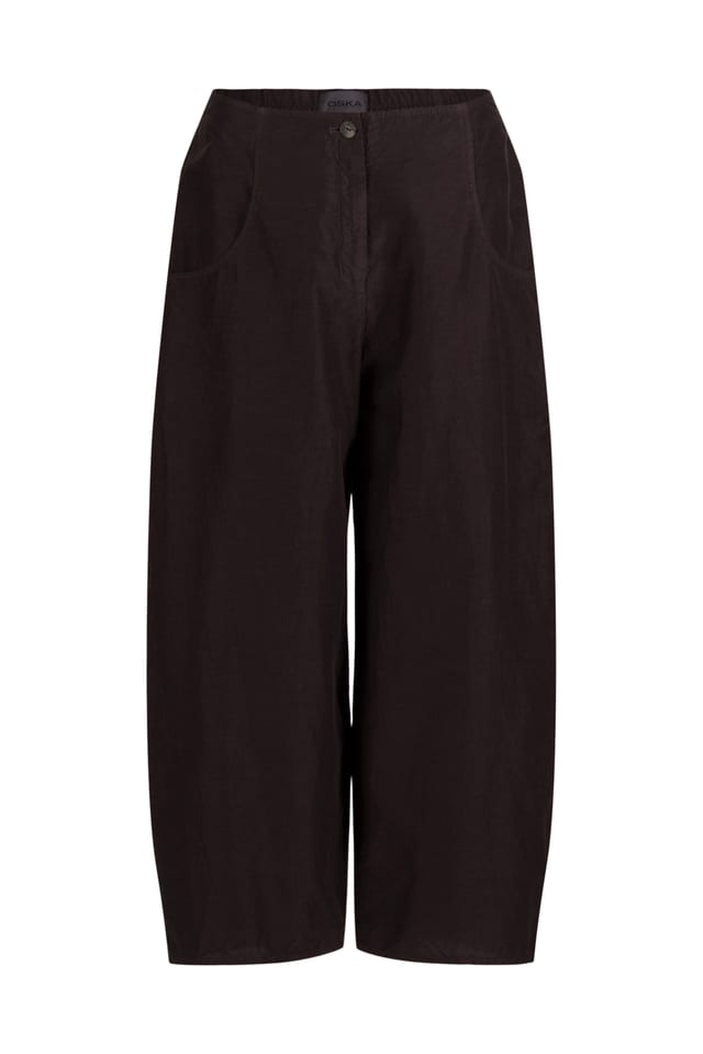 Trousers 634 - Cotton cupro rips - 480SHALE - 10260110525