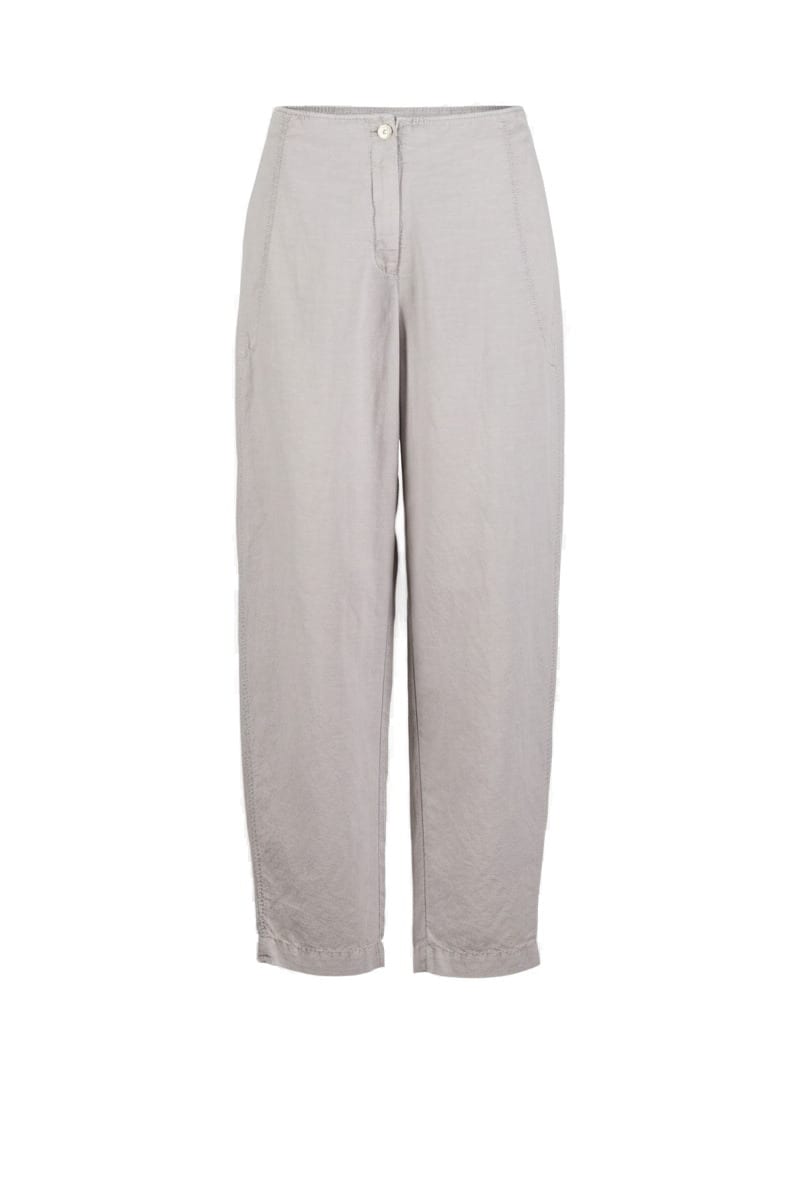 Trousers 636 - Flowing dobby - 922CHALK - 10260110527