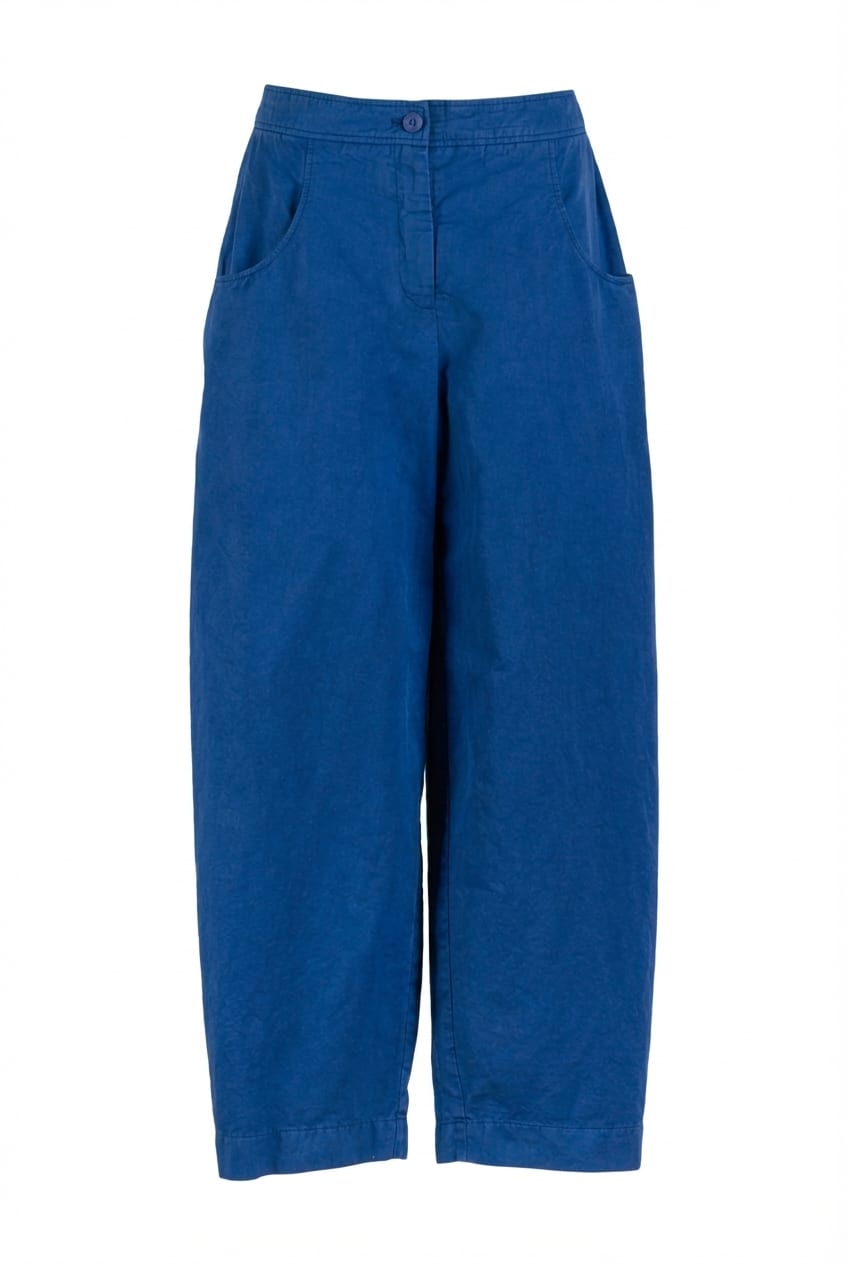 Trousers 637 - Cotton linen twill - 572DENIM - 10260110528