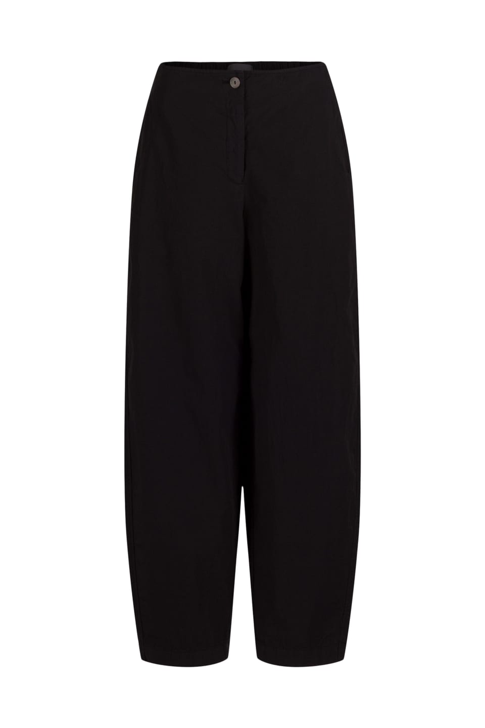 Trousers 638 - Crinkled cotton - 990BLACK - 10260110529