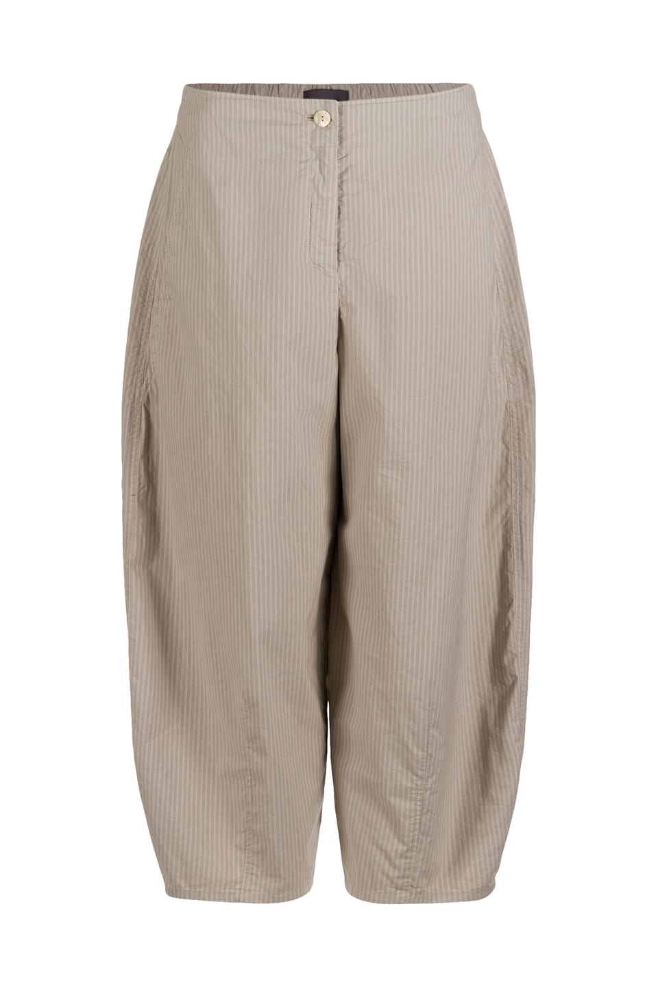Trousers 639 - Irregular, fine stripes on stretch cotton - 120NETTLE - 10260110530