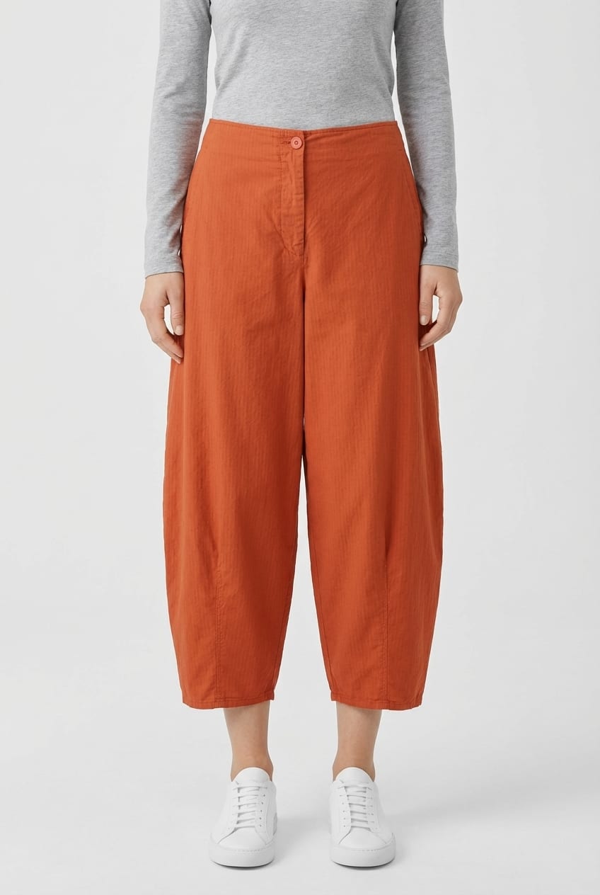 Trousers 639 - Irregular, fine stripes on stretch cotton - 260PICANTE - 10260110530