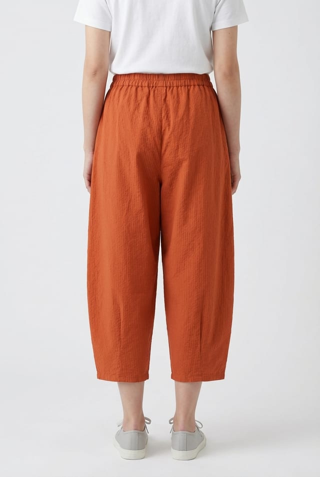 Trousers 639 - Irregular, fine stripes on stretch cotton - 260PICANTE - 10260110530