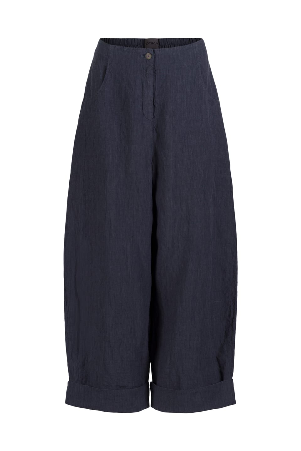 Trousers 640 - Linen cotton fil-à-fil - 470DEW - 10260110531