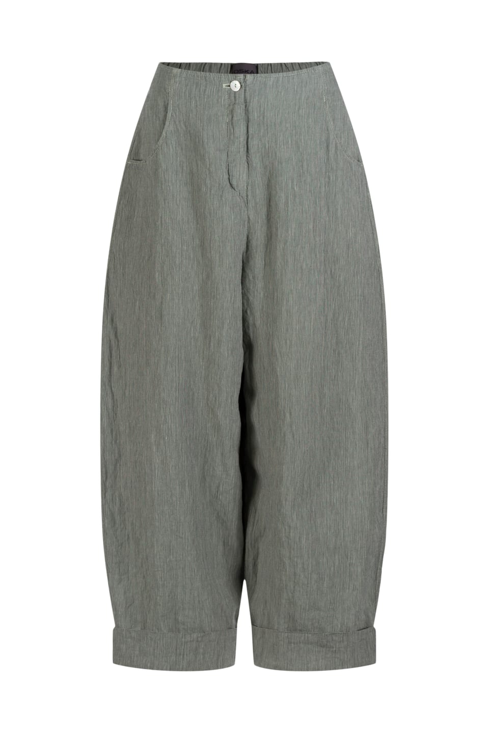 Trousers 640 - Linen cotton fil-à-fil - 620POOL - 10260110531