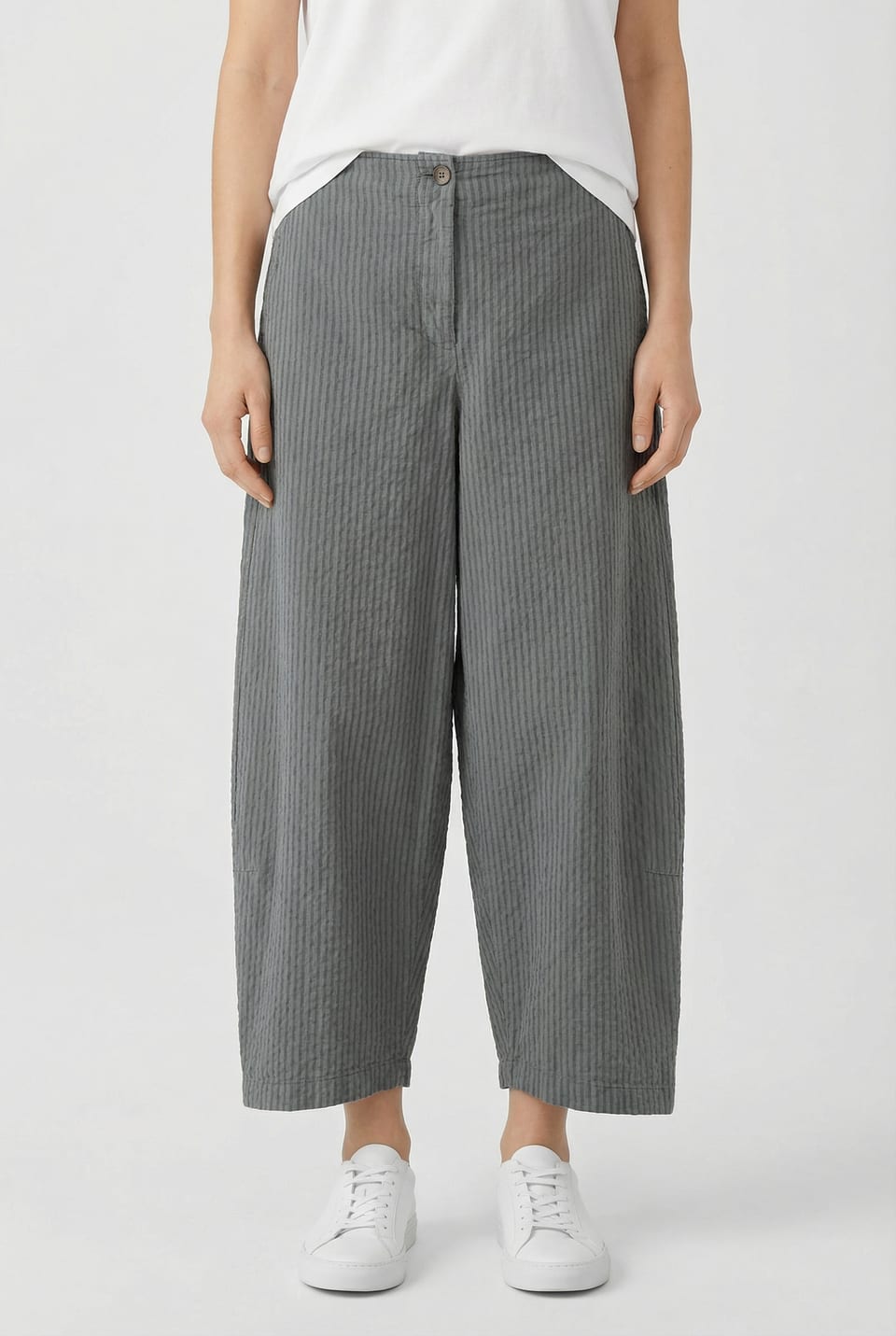 Trousers 642 - Mélange stripe - 950CAVE - 10260110533