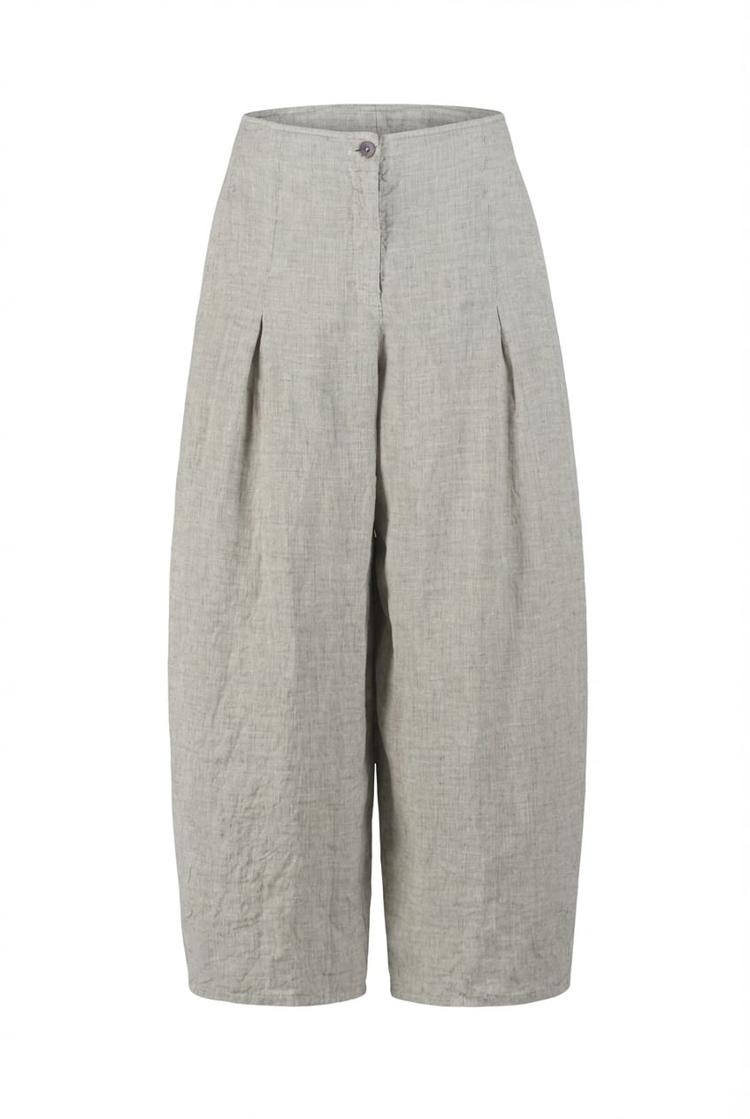 Broek 643 - Linnen streep - 120NETTLE - 10260110534