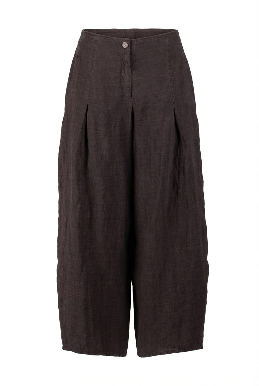 Broek 643 - Linnen streep - 480SHALE - 10260110534