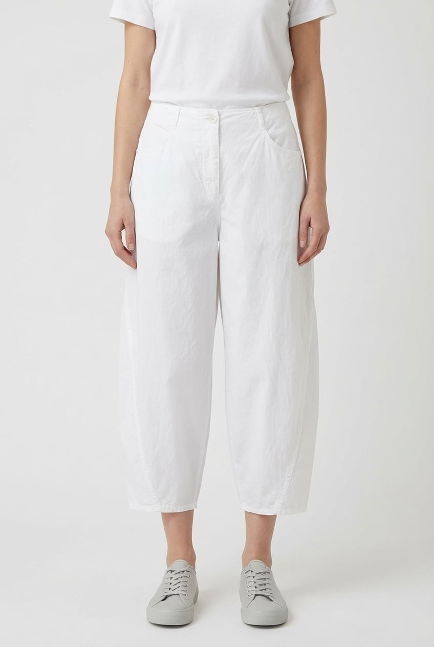 Trousers 646 - Cotton rips - 100WHITE - 10260110537