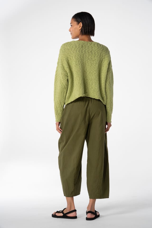 Trousers 646 - Cotton rips - 772CACTUS - 10260110537