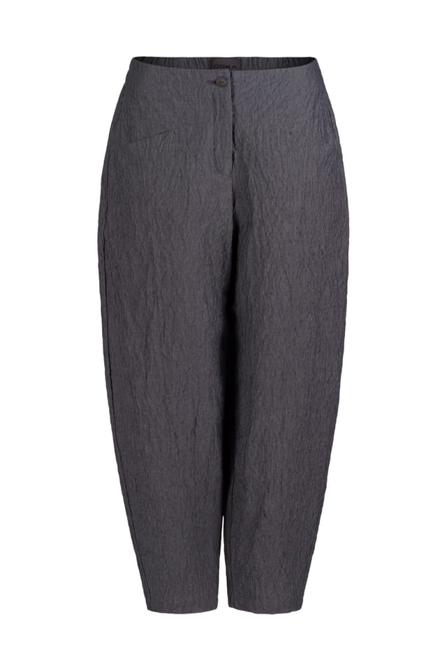 Trousers 647 - Chambray seersucker - 10260110538