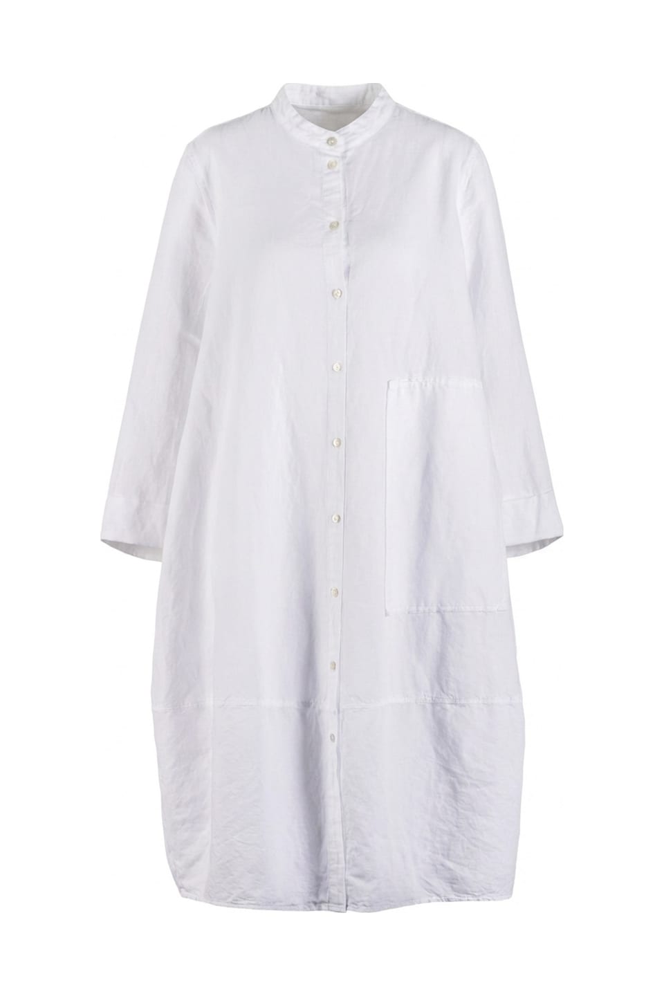 Dress 610 - Flowing dobby - 100WHITE - 10260110551