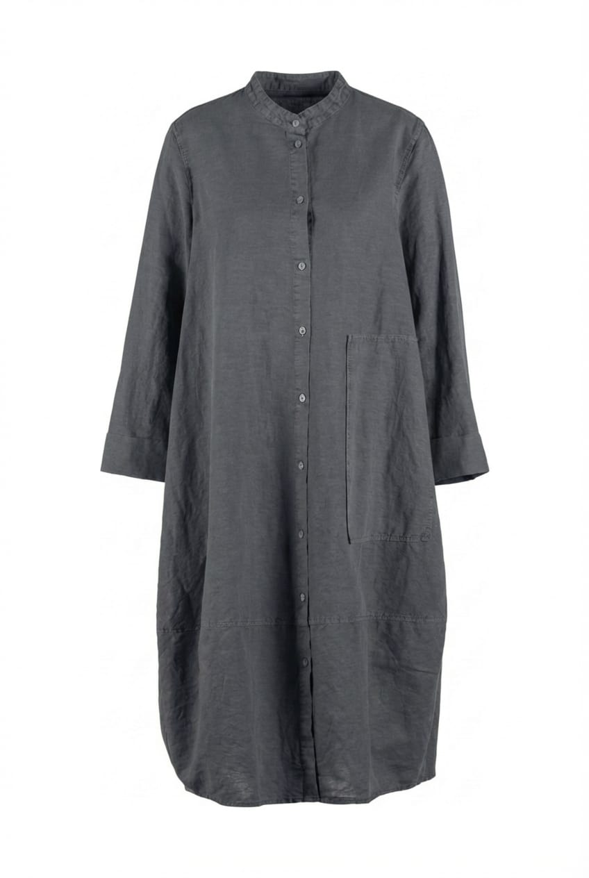 Dress 610 - Flowing dobby - 572DENIM - 10260110551