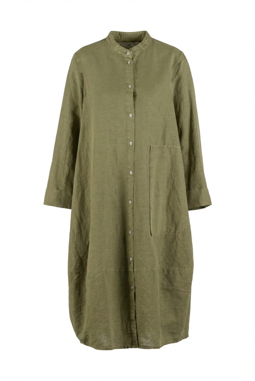 Dress 610 - Flowing dobby - 732FERN - 10260110551