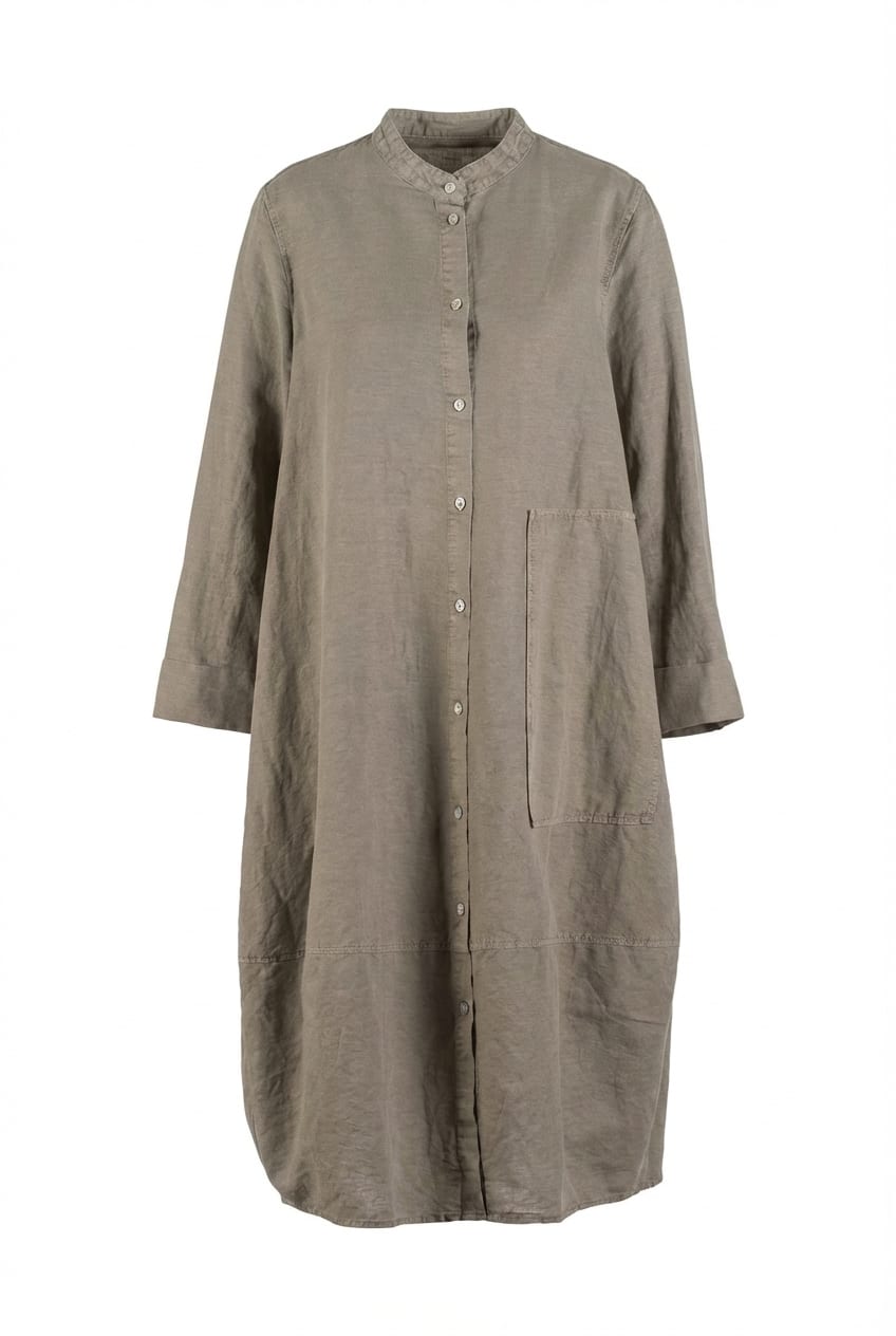 Dress 610 - Flowing dobby - 742CANE - 10260110551