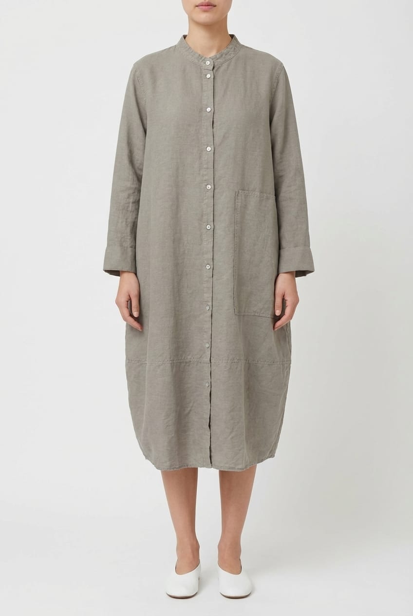 Dress 610 - Flowing dobby - 942LAUREL - 10260110551