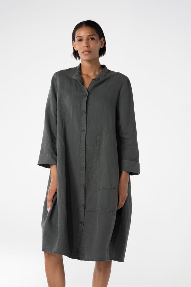 Dress 610 - Flowing dobby - 952CAVE - 10260110551
