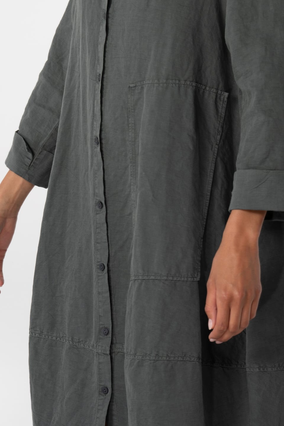 Dress 610 - Flowing dobby - 952CAVE - 10260110551
