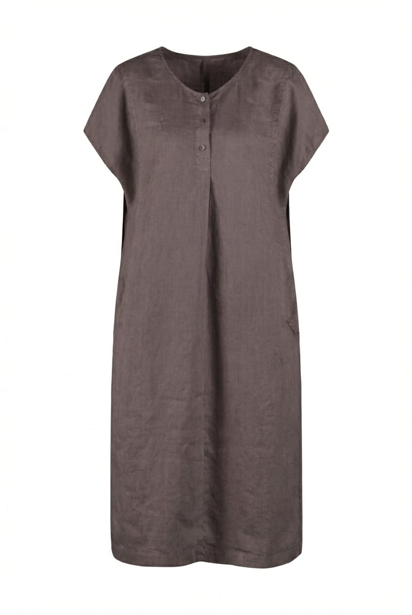 Jurk 612 - 100% Hennep - 480SHALE - 10260110553