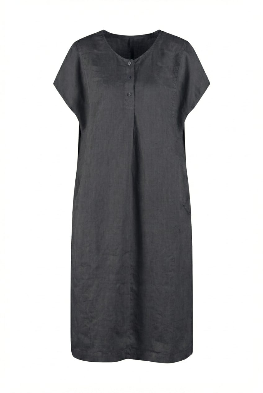 Jurk 612 - 100% Hennep - 490NAVY - 10260110553